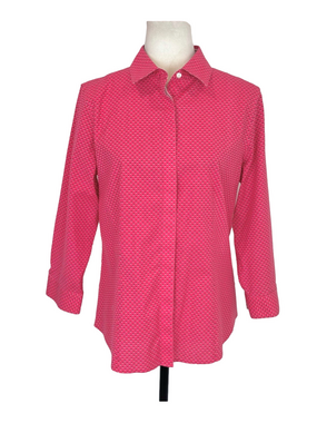 Talbots pink Wrinkle Resistant shirt